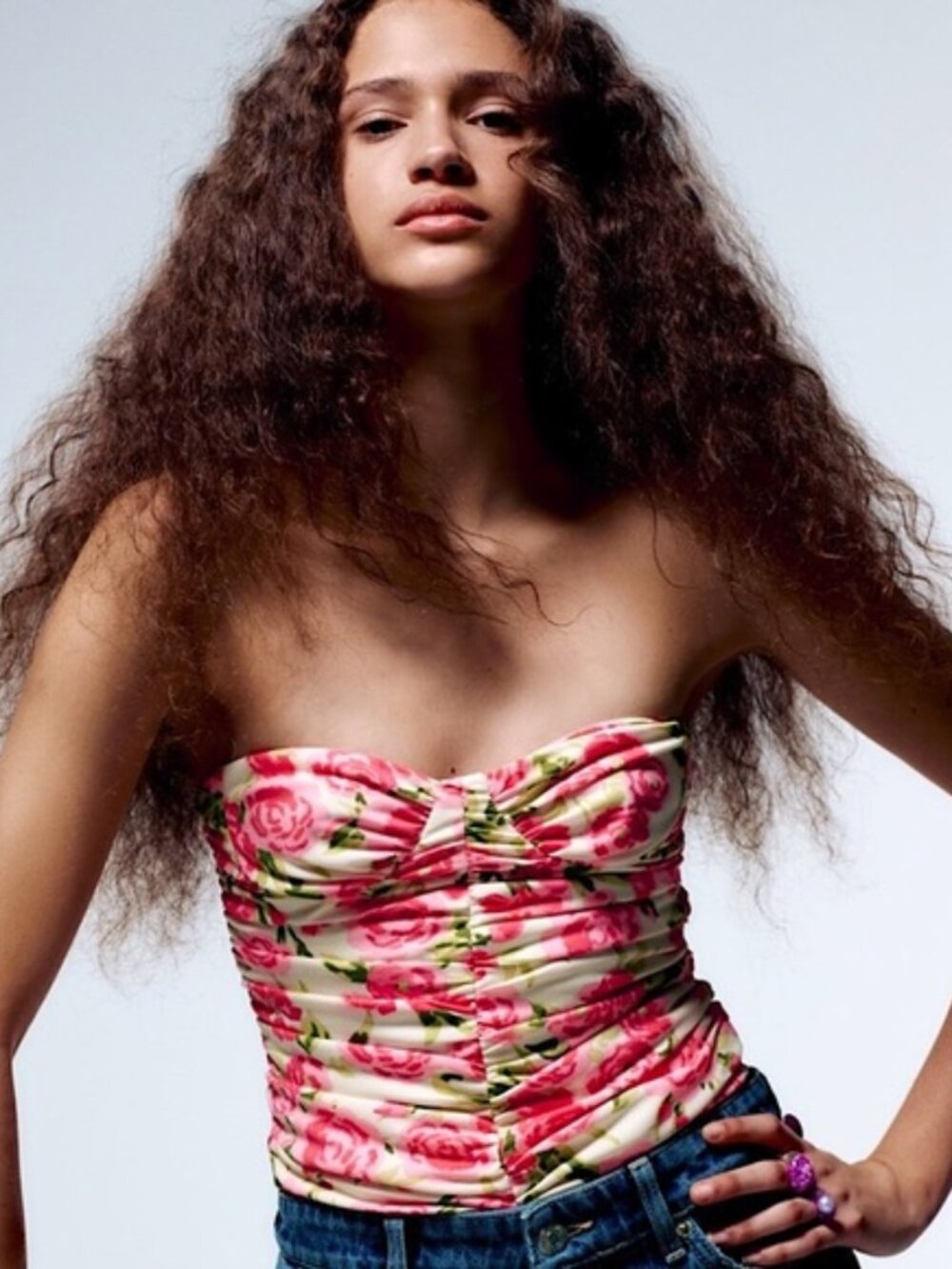 NWT Floral Bodysuit XS - Sold Out